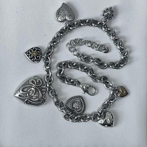 Brighton One Heart Charm Necklace